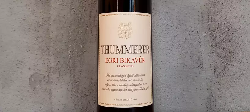 Thummerer Pincészet és Szőlőbirtok: Egri Bikavér Classicus 2017 című cikk borítóképe