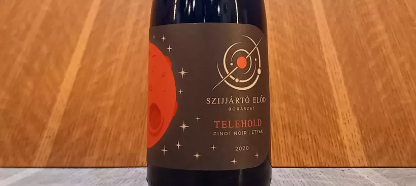 Szijjártó Előd Borászat: Telehold Pinot Noir 2020 című cikk borítóképe