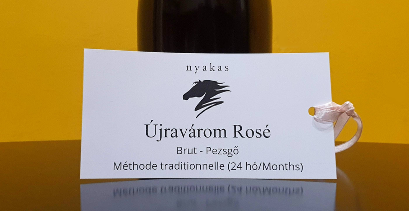 Nyakas Pince: Újravárom Rosé Brut Pezsgő 2021 című cikk borítóképe