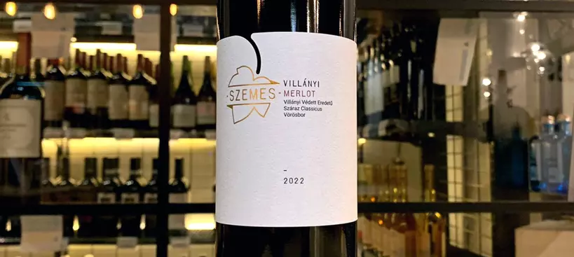 Szemes Pince: Villányi Merlot 2022 című cikk borítóképe