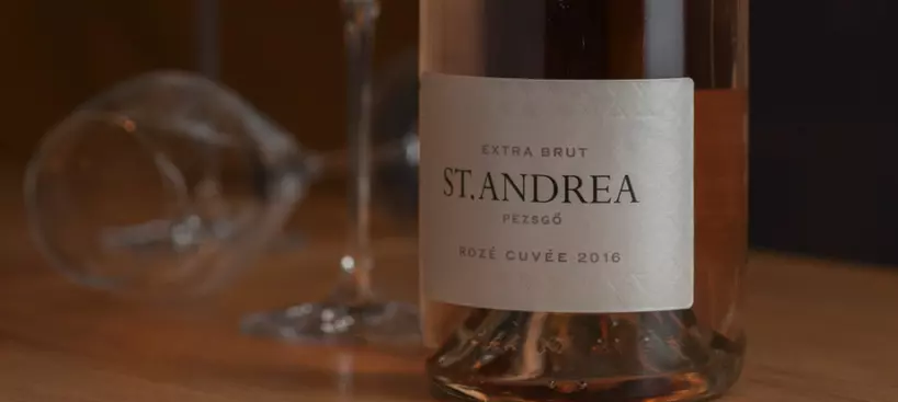 St. Andrea Pincészet: Rosé Cuvée Pezsgő 2016 című cikk borítóképe