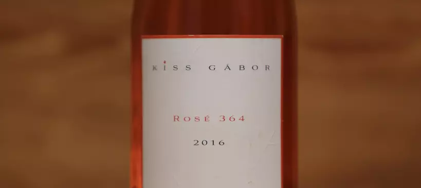 Kiss Gábor Pincészete: 364 Rosé 2016 című cikk borítóképe