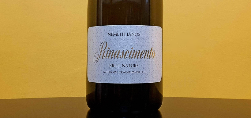 Németh János Pincészet: Rinascimento Brut Nature 2023 című cikk borítóképe