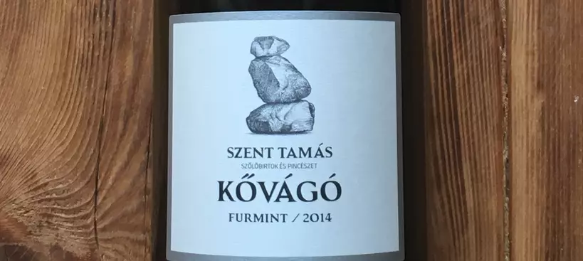 Szent Tamás Szőlőbirtok és Pincészet: Kővágó Furmint 2014 című cikk borítóképe