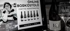 Online borkóstoló Csetvei Krisztinával című cikk borítóképe