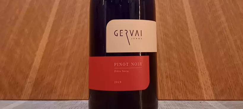 Gervai János Pincészete: Pinot Noir Dóra Bora 2019 című cikk borítóképe