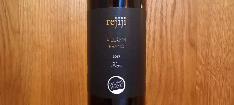 Rejiji Wines: Super Premium Villányi Franc 2017 című cikk borítóképe