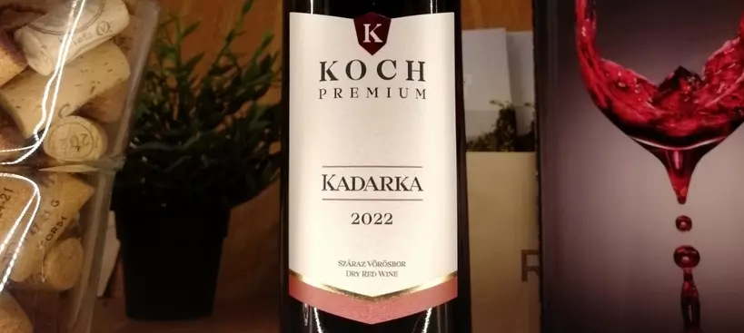 Koch Borászat: Prémium Kadarka 2022 című cikk borítóképe