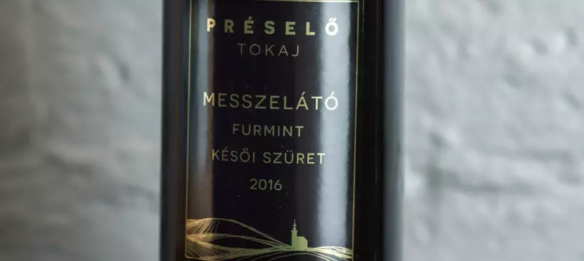Préselő Pincészet: Messzelátó Furmint Késői Szüret 2016 című cikk borítóképe