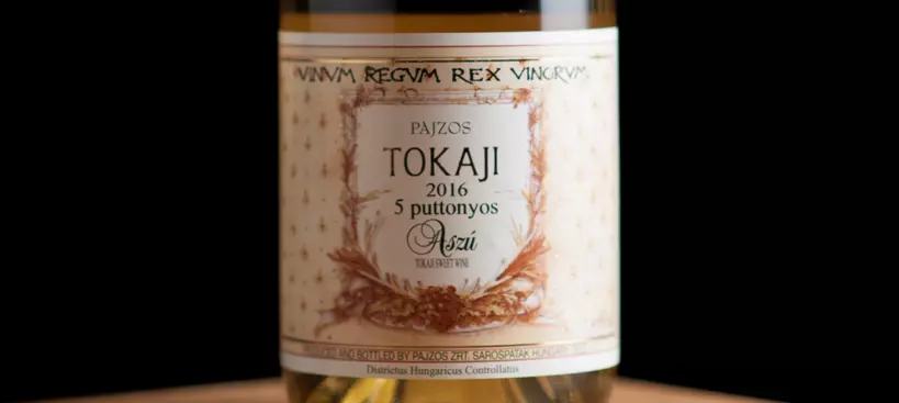 Pajzos Pincészet: Tokaji Aszú 5 puttonyos 2016 című cikk borítóképe