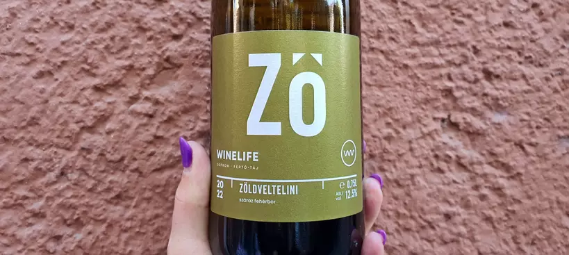 Winelife Borászat: ZÖ Zöldveltelini 2022 című cikk borítóképe