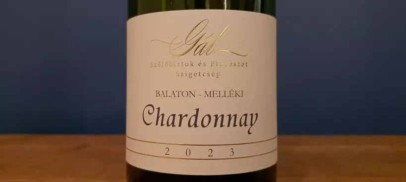 Gál Szőlőbirtok és Pincészet: Balaton-melléki Chardonnay 2023 című cikk borítóképe