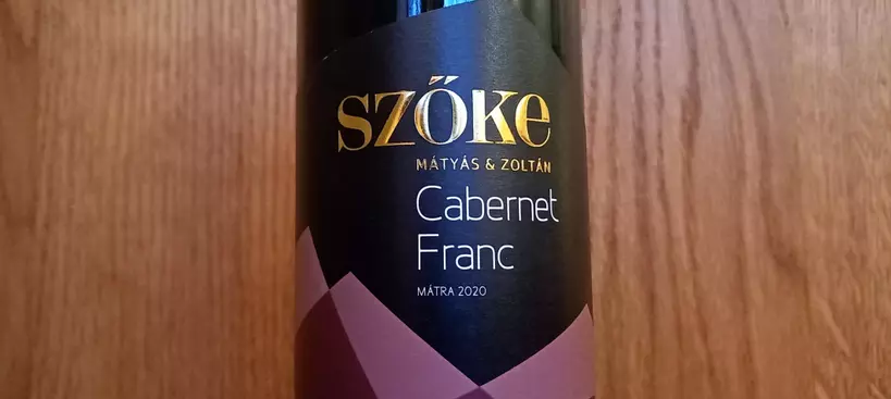 Szőke Mátyás és Zoltán Pincészet: Cabernet Franc 2020 című cikk borítóképe