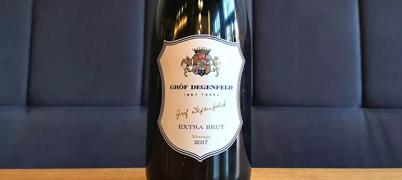 Gróf Degenfeld Szőlőbirtok: Extra Brut 2017 című cikk borítóképe